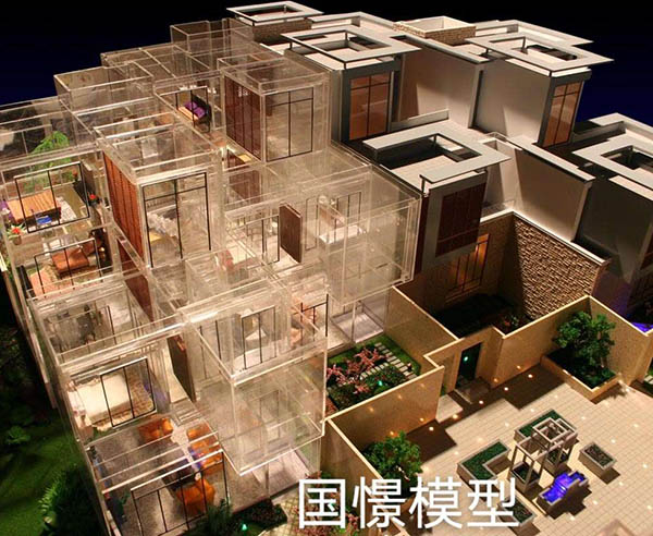 于田县建筑模型